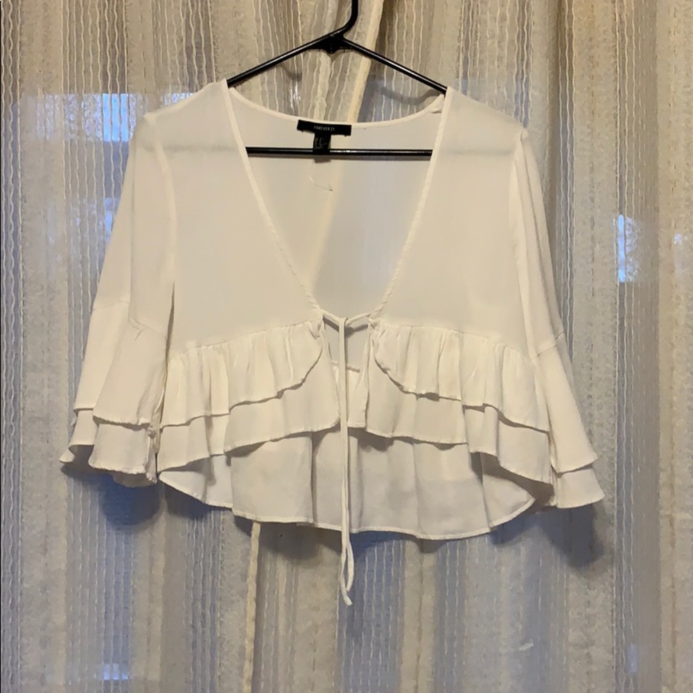 Forever 21 white top